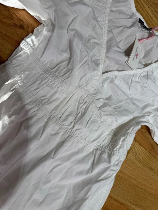 Vineyard Vines NWT poplin v-neck midi dress🎀❤️🌺 - Picture 6 of 11